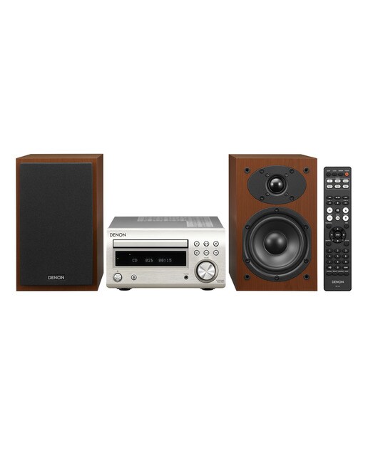 Equipo Hi-Fi Denon DM-41 Silver/CH con CD y Bluetooth - Plata / Cerezo Plata / Cerezo-2
