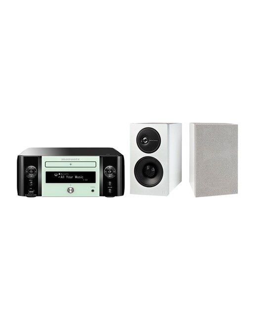 Minicadena Marantz MCR 611 + Altavoces Definitive Technology D7 - Verde / Blanco Verde / Blanco-1