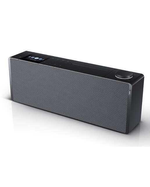 Altavoz con radio inteligente y CD Loewe Klang s3, Wi-Fi y Bluetooth, Gris basalto Basalt-1