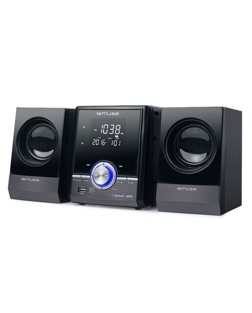 Reproductor de CD Muse M38BT Negro / Plata-3