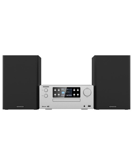 Microcadena Kenwood M-925DAB-S con CD, USB, DAB+ y Bluetooth Audio Streaming, gris metalizado Gris metalizado-2