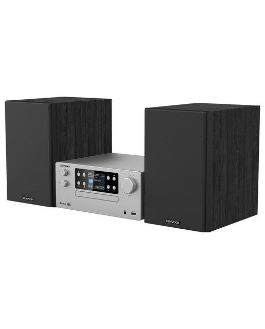 Microcadena Kenwood M-925DAB-S con CD, USB, DAB+ y Bluetooth Audio Streaming, gris metalizado Gris metalizado-3