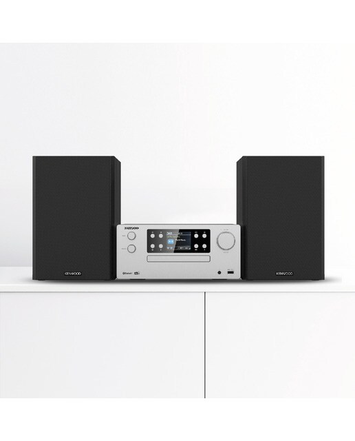 Microcadena Kenwood M-925DAB-S con CD, USB, DAB+ y Bluetooth Audio Streaming, gris metalizado Gris metalizado-6