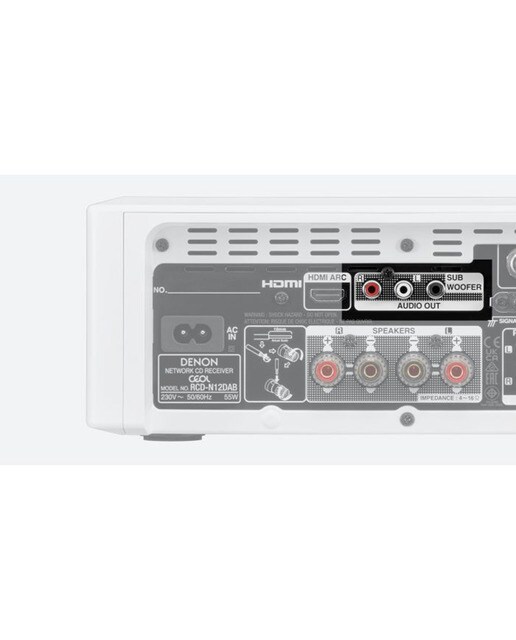 Microcadena Denon CEOL N12 con conexión en Red - Blanco Blanco-4