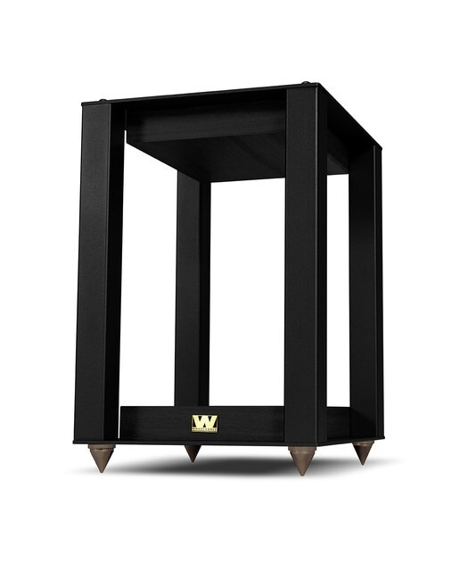 Soportes de suelo Wharfedale para altavoces Linton 85 (Par) Negro-2