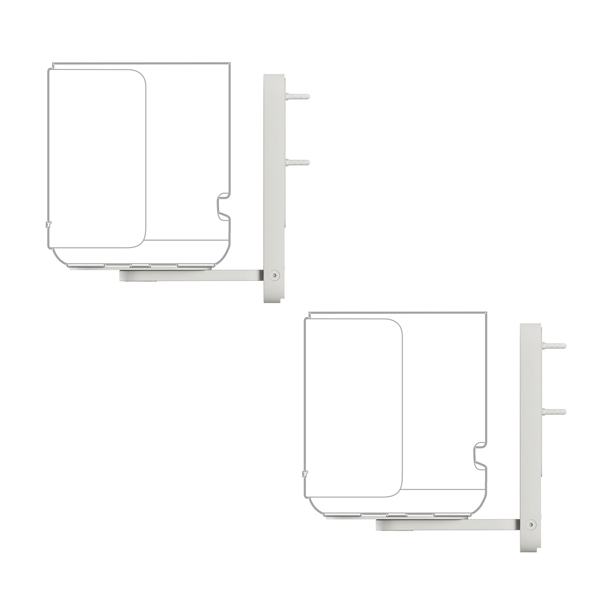 Imagen 3 de Soporte de pared Bose para el altavoz Bose Lifestyle Ultra - Blanco Blanco