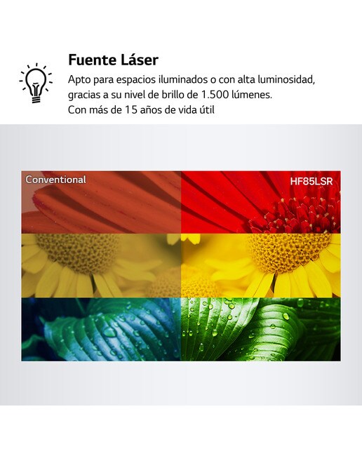 Proyector LG CineBeam HF85LSR Full HD, SmartTV webOS 4.0 de tiro corto hasta 120" Blanco-6