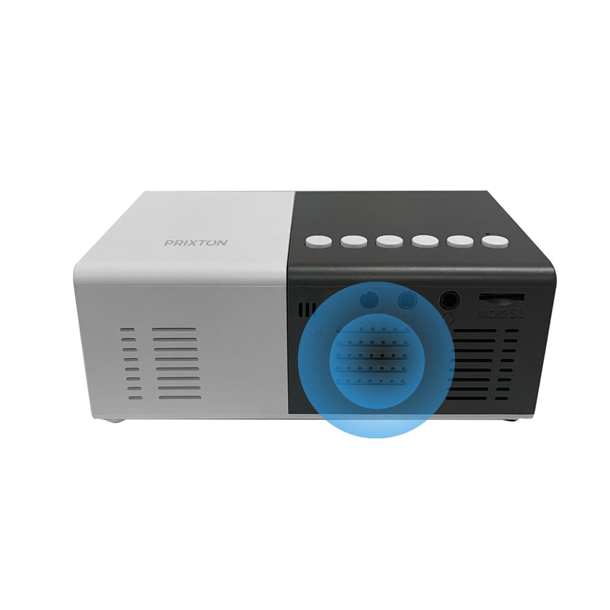 Proyector portátil Prixton Cinema Mini Full HD 900 lúmenes Negro / Blanco-4