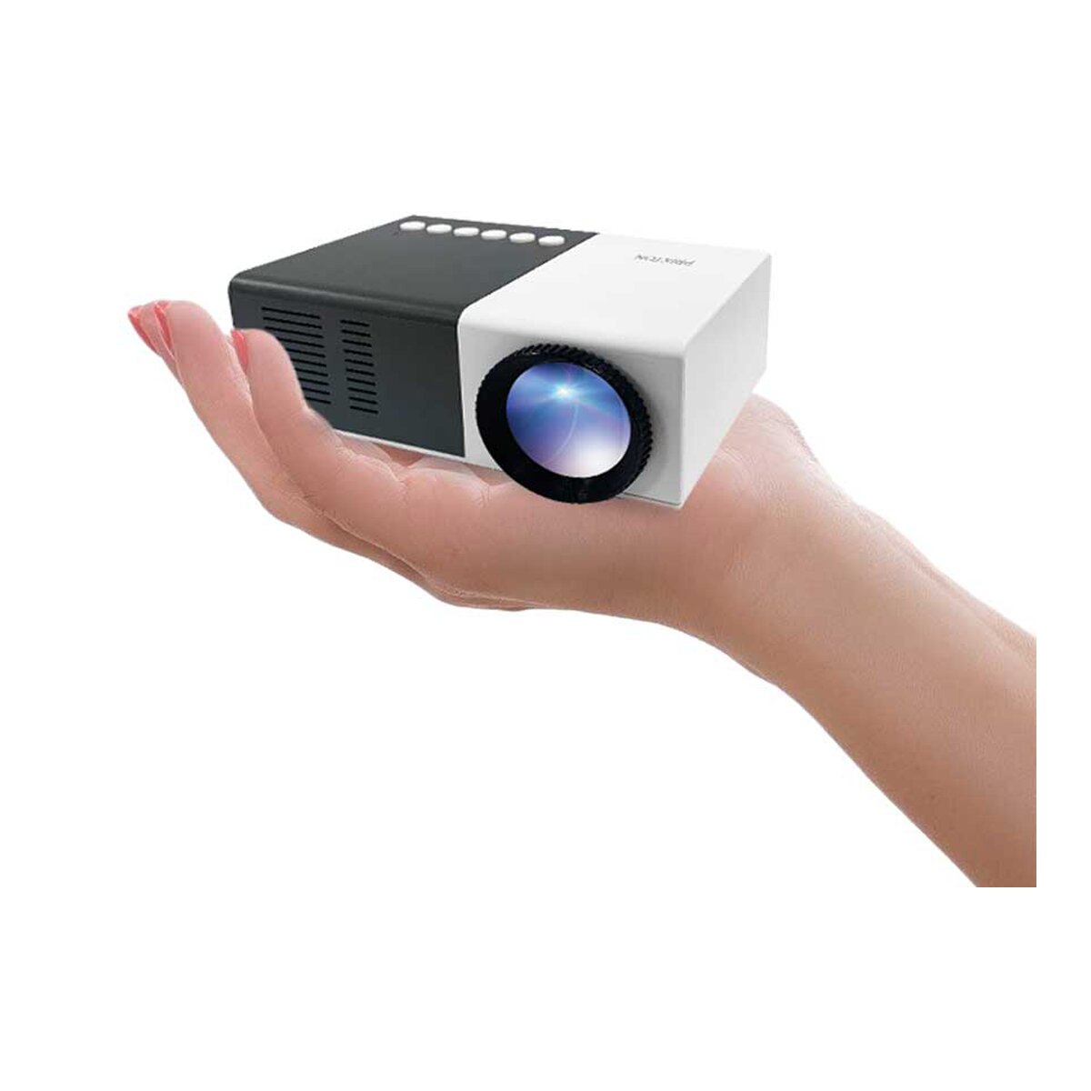 Proyector portátil Prixton Cinema Mini Full HD 900 lúmenes Negro / Blanco-5