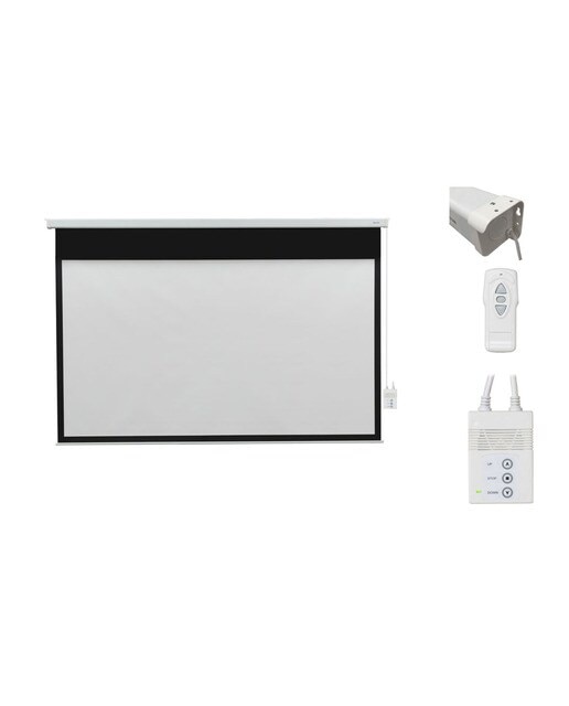 Pantalla de proyección eléctrica Fonestar PPEL-16135-FA Blanco-2