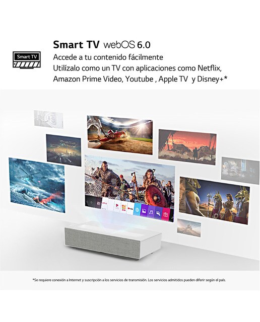Proyector Láser LG HU715QW 4K - Blanco Blanco-4