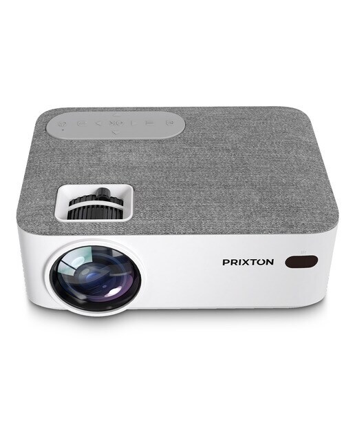 Proyector portátil Prixton Lumière Full HD 5000 Lúmenes, blanco