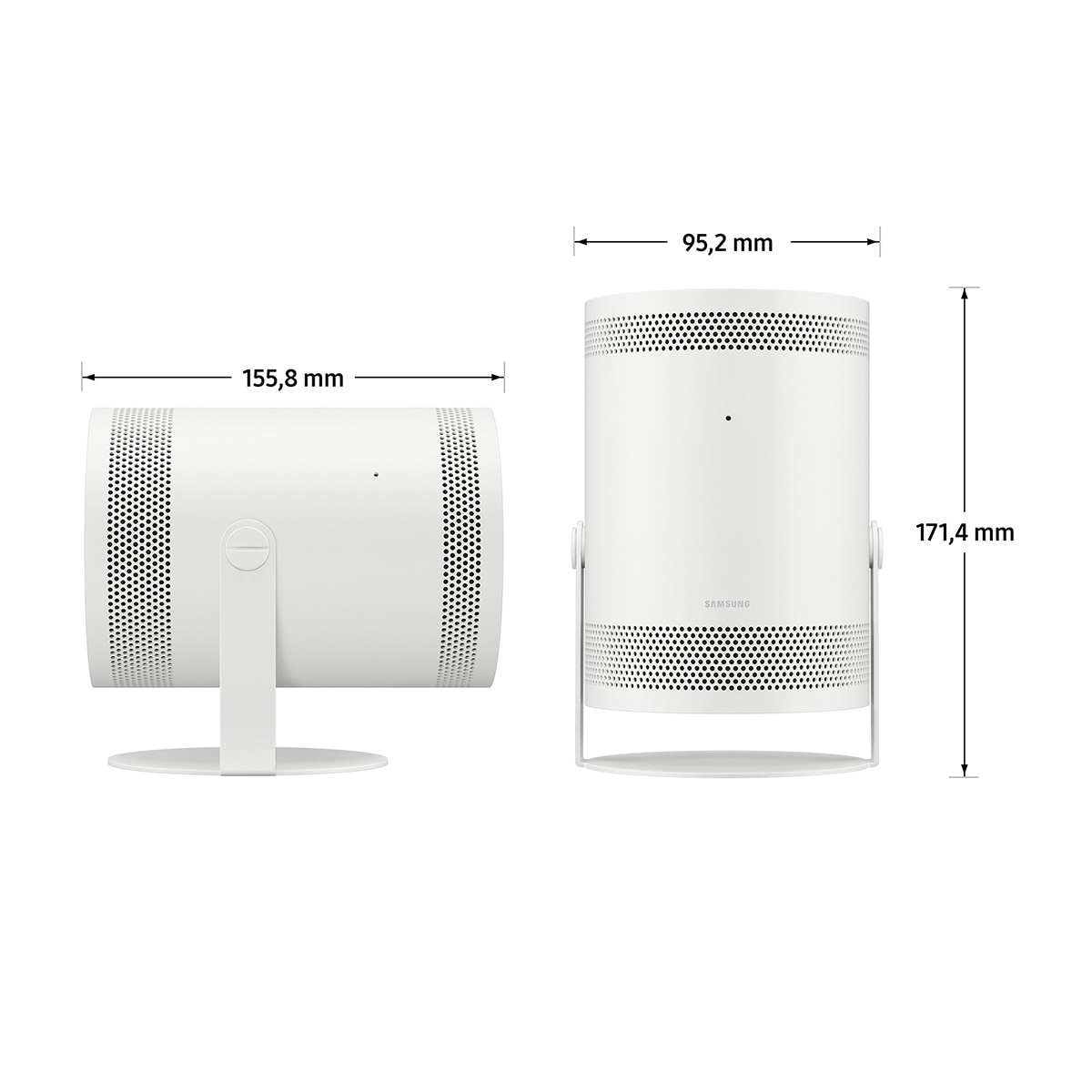 Proyector portátil Samsung The Freestyle (2ª Gen.) 100" Smart TV (2023) Blanco-5