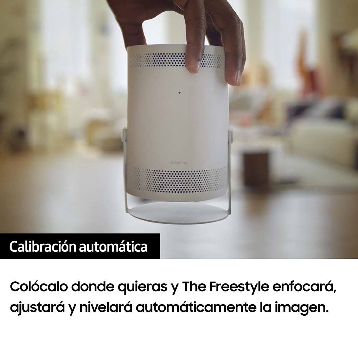 Proyector portátil Samsung The Freestyle (2ª Gen.) 100" Smart TV (2023) Blanco-7