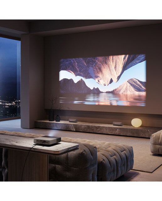 Proyector láser portátil We. by LOEWE Beam, Full HD, 100" Negro-10
