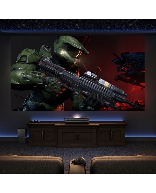 Proyector láser Cinema Hisense PX3 PRO, 4K UHD, Dolby Vision-Atmos, de 80" a 150", Fuente láser Trichroma, diseñado para XBOX 16