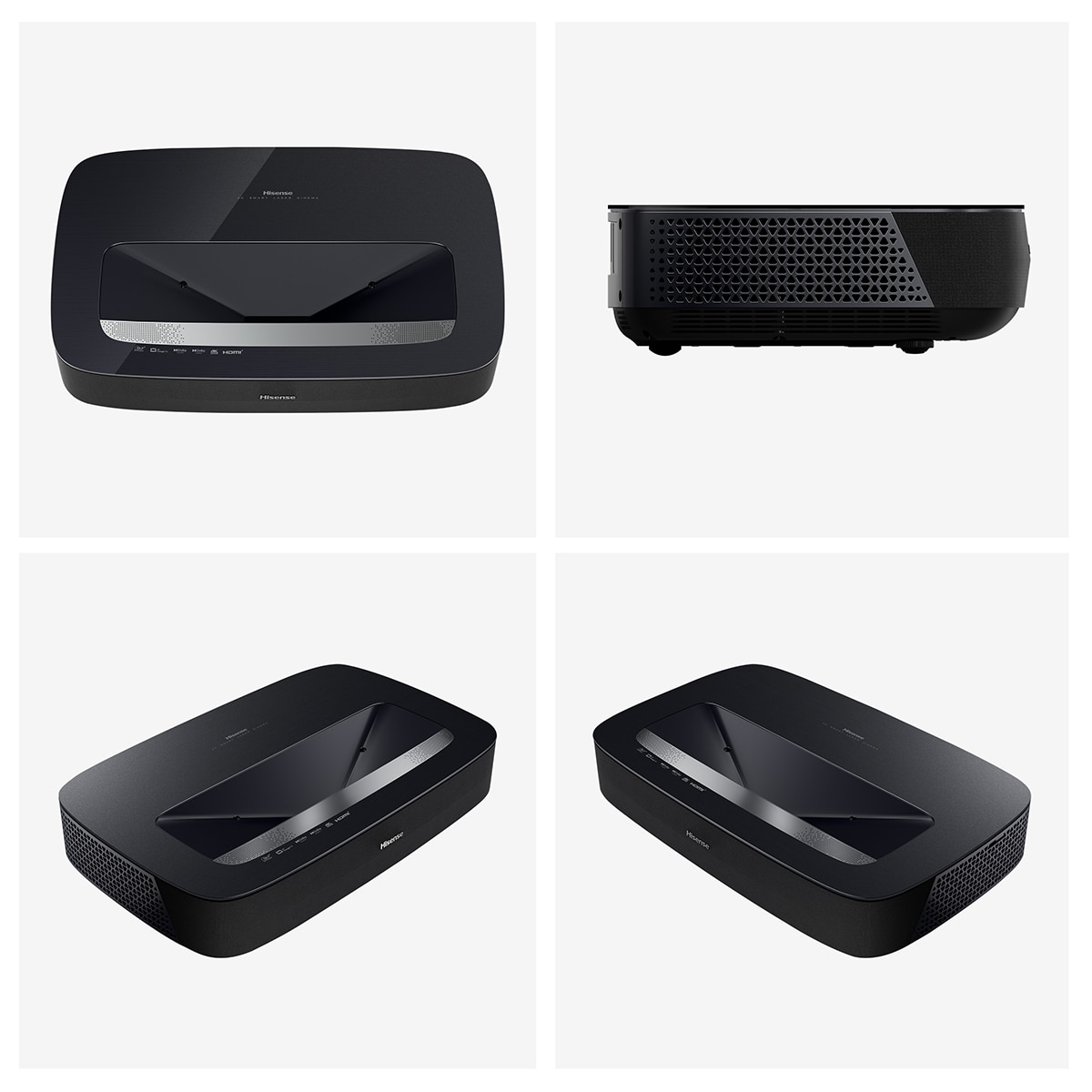 Proyector láser Hisense PL2 cinema tiro corto 4K, de 80" a 150" Negro-17