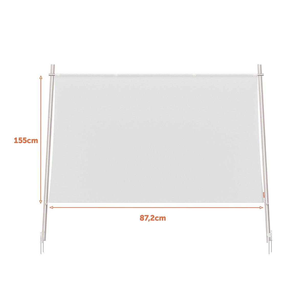 Pantalla de proyección portátil para exteriores XGIMI 70" Beige-2