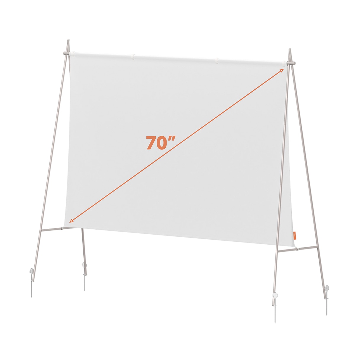 Pantalla de proyección portátil para exteriores XGIMI 70" Beige-4