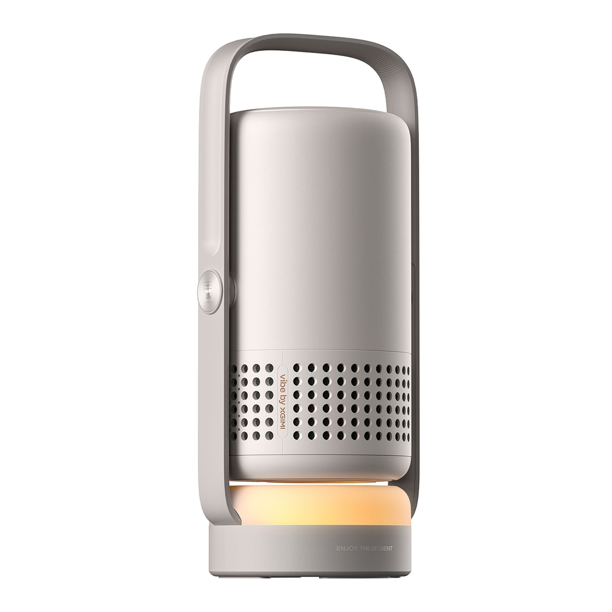 Proyector portátil XGIMI Vibe One Full HD con Google TV y sonido JBL Gris claro-3