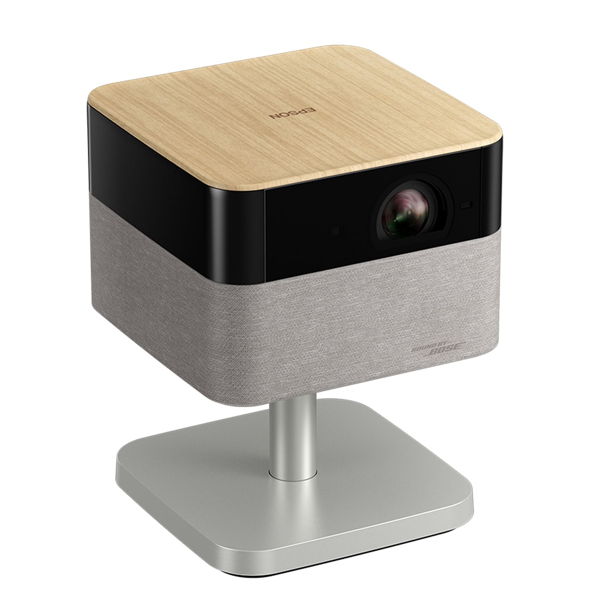 Proyector portátil Epson Lifestudio Flex EF-72 UHD 4K Roble-1