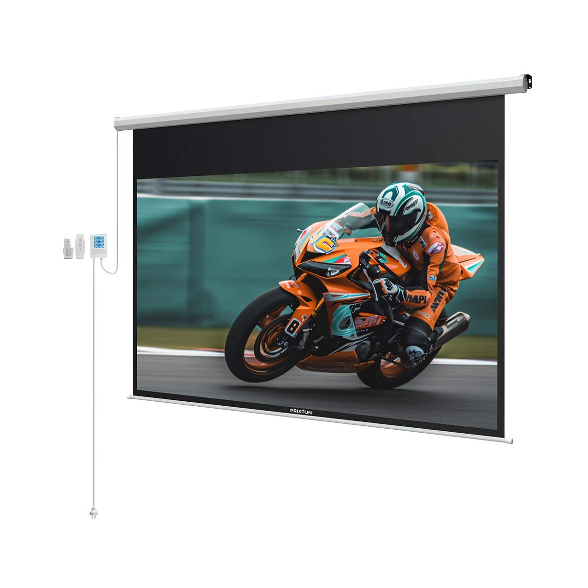 Pantalla de proyección Prixton Cinema Max hasta 100" Blanco-4