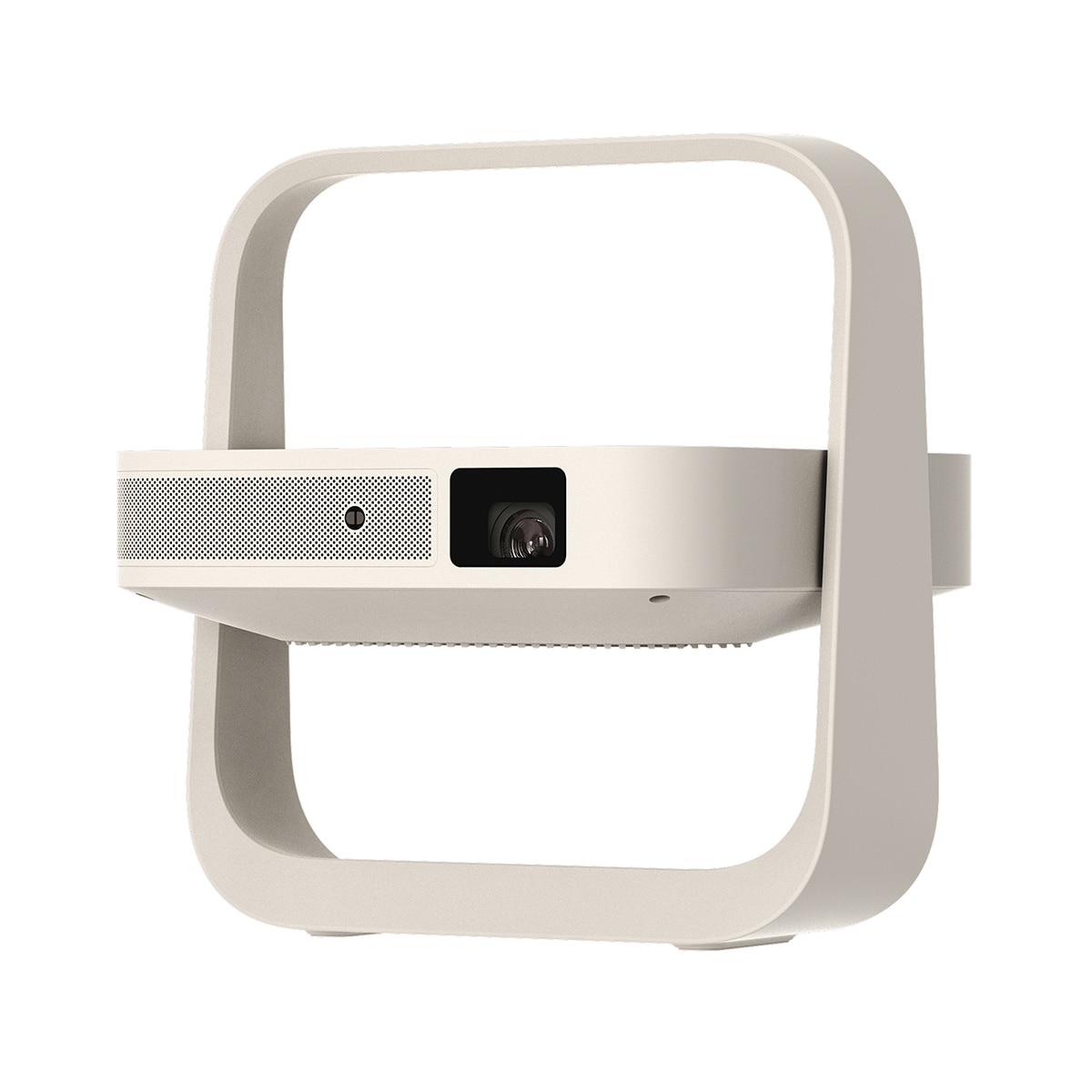 Proyector portátil XGIMI Elfin Flip Plus Full HD con Google TV y sonido Dolby Beige-3
