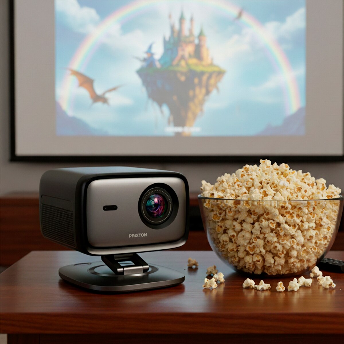 Proyector Prixton Monet Full HD, hasta 150", Wi-Fi Negro-13