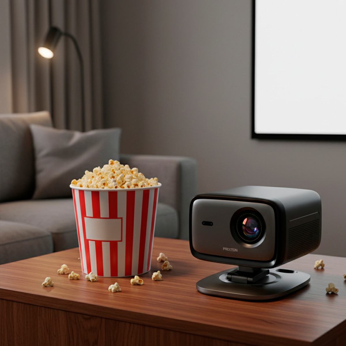 Proyector Prixton Monet Full HD, hasta 150", Wi-Fi Negro-14