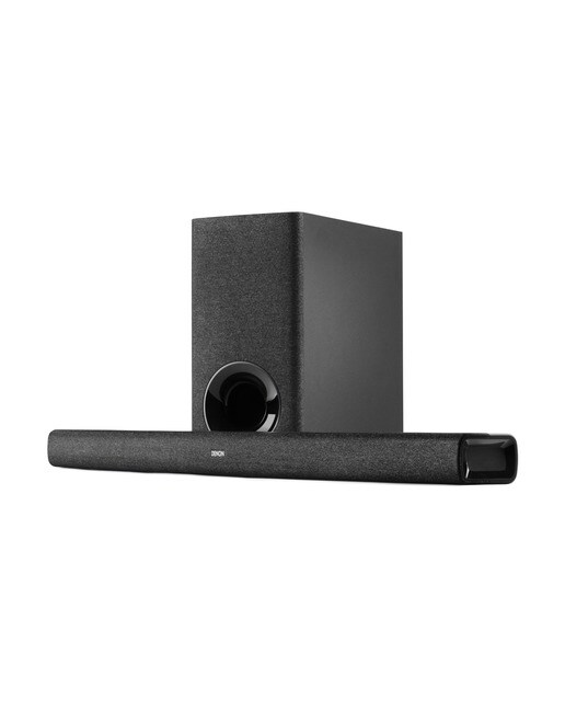 Barra de sonido Denon DHT-S416 con Wi-Fi Negro-1