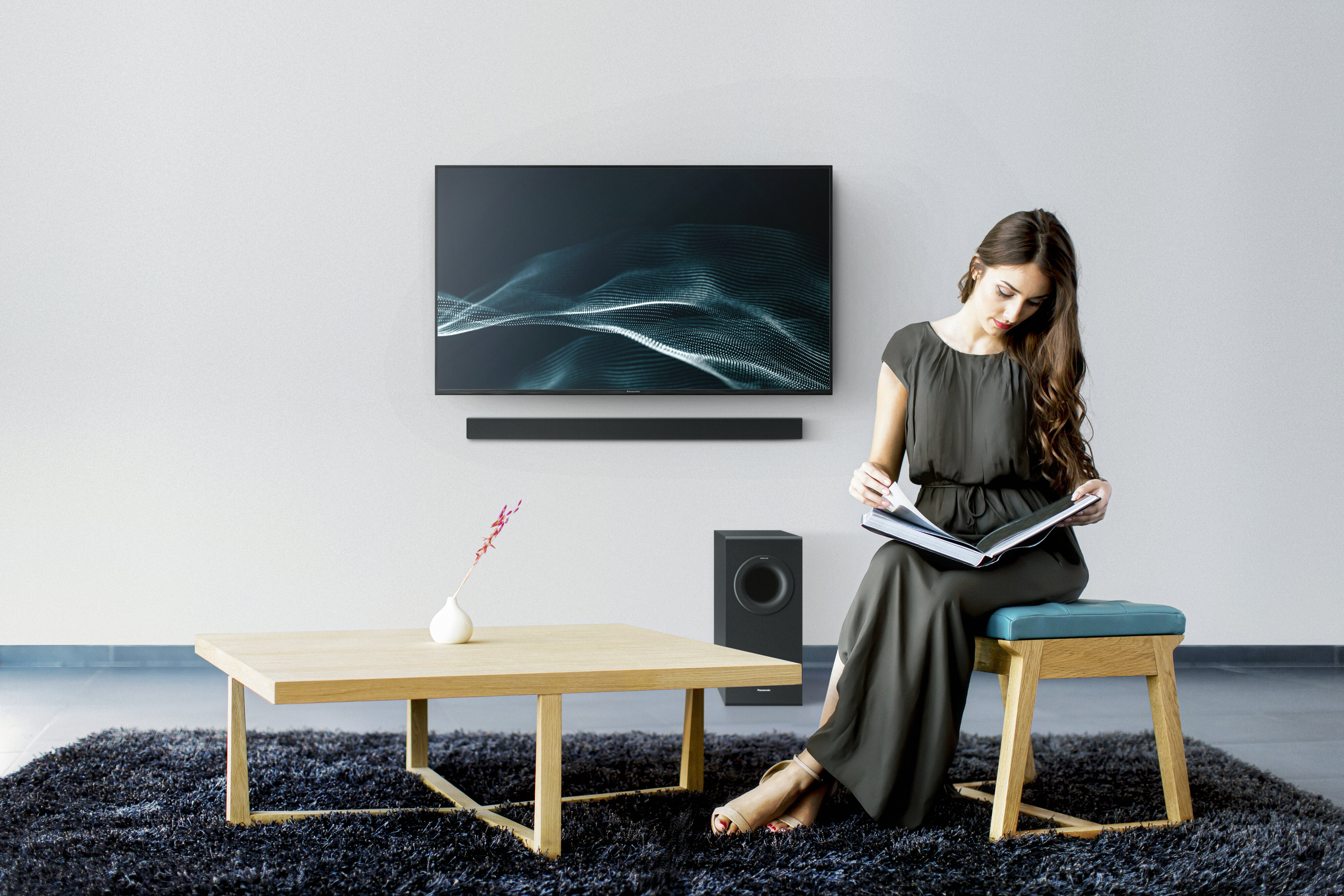 Barra de Sonido Panasonic HTB490 Subwoofer, Bluetooth - Negro Negro-7