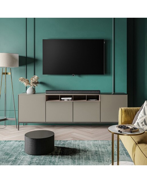 Barra de sonido Loewe Klang bar5 mr + sub5, Dolby Atmos Gris-6