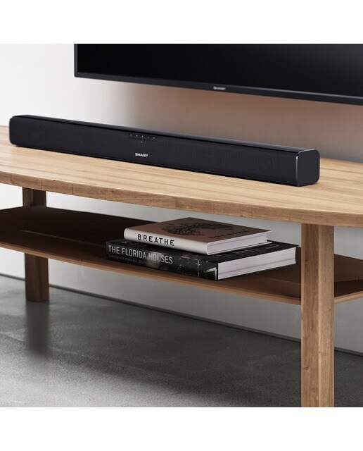 Barra de sonido Sharp HT-SB110 Bluetooth - Negro Negro-6