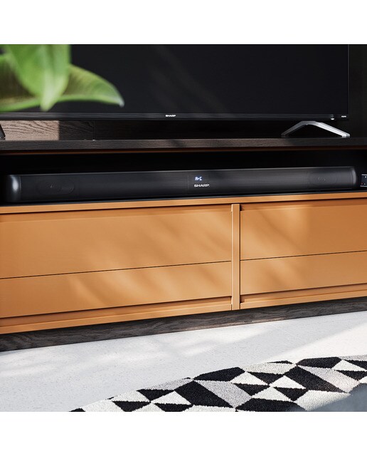 Barra de sonido Sharp HT-SBW202 Bluetooth - Negro Negro-7