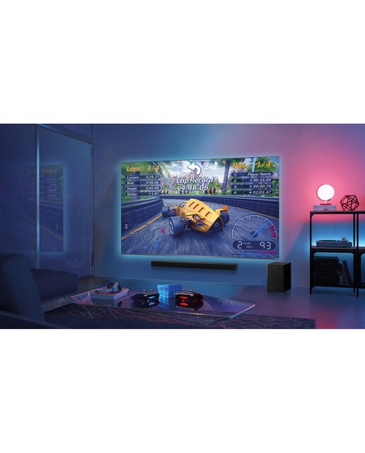 Barra de sonido TCL C935UE, 5.1.2, 780W, Dolby Atmos, Subwoofer inalámbrico Negro-11