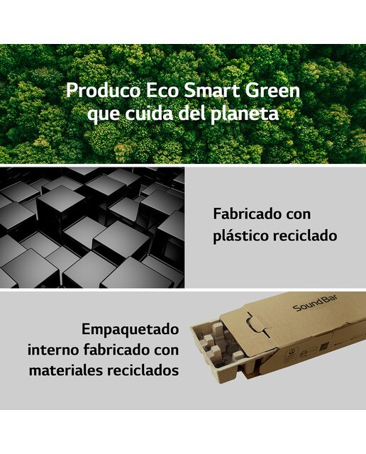 Barra de Sonido LG 2023 SC9S OLED-evo C, 400W, Dolby Atmos, DTS:X, Eco Friendly Negro-13