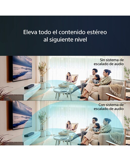 Barra de sonido Sony HT-S2000 3.1, Dolby Atmos Negro-5