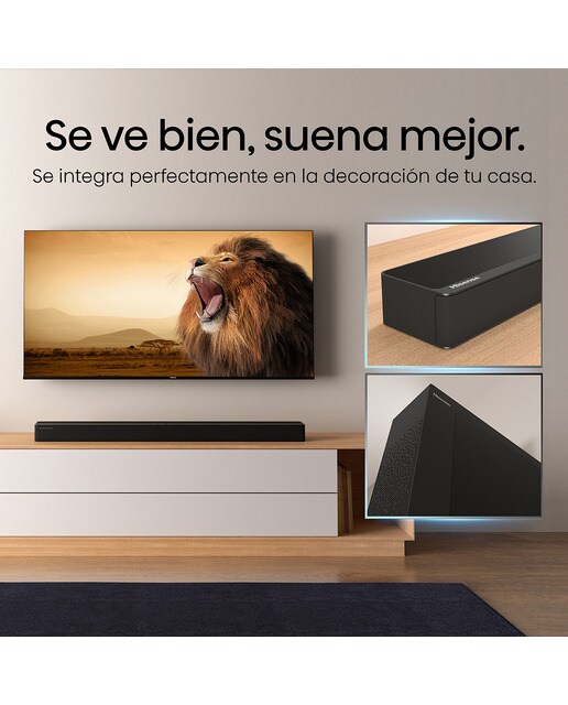 Barra de Som Hisense HS2100 2.1, Dolby Audio, 240W, Subwoofer Sem Fios Preto-12