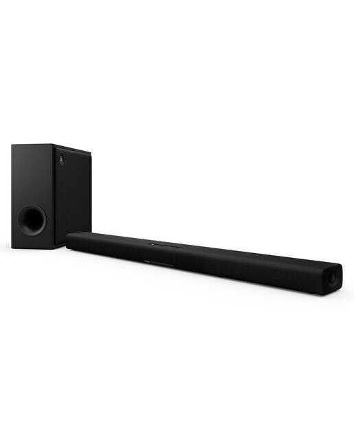 Barra de Som Yamaha SR-X50A, True X Surround e Dolby Atmos, com Subwoofer Sem Fios Preto-2