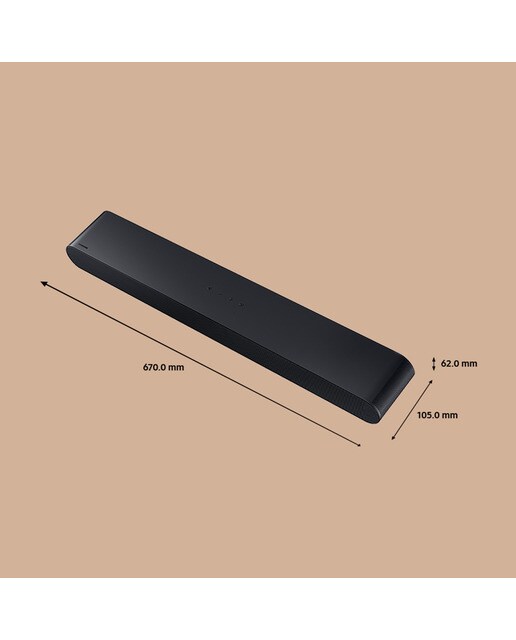 Barra de Som Multifunções Samsung 2024 HW-S60D, 5.0, 200 W, Dolby Atmos e DTS Virtual: X, Wi-Fi, Compatível com Assistente de Voz Preto-3