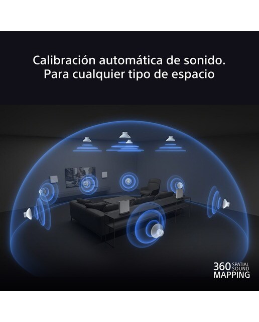 Home Cinema Sony BRAVIA Theatre Quad - Dolby Atmos, sistema de cine en casa con 4 altavoces y 16 canales, Wi-Fi, Bluetooth y 360 Spatial Sound Mapping Gris-5