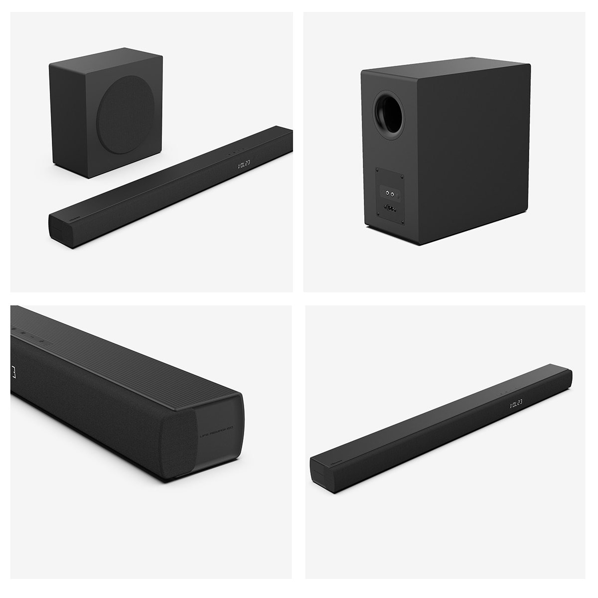 Barra de sonido Hisense HS3100, 3.1, Dolby Digital Plus, 480W con Subwoofer inalámbrico Negro-13
