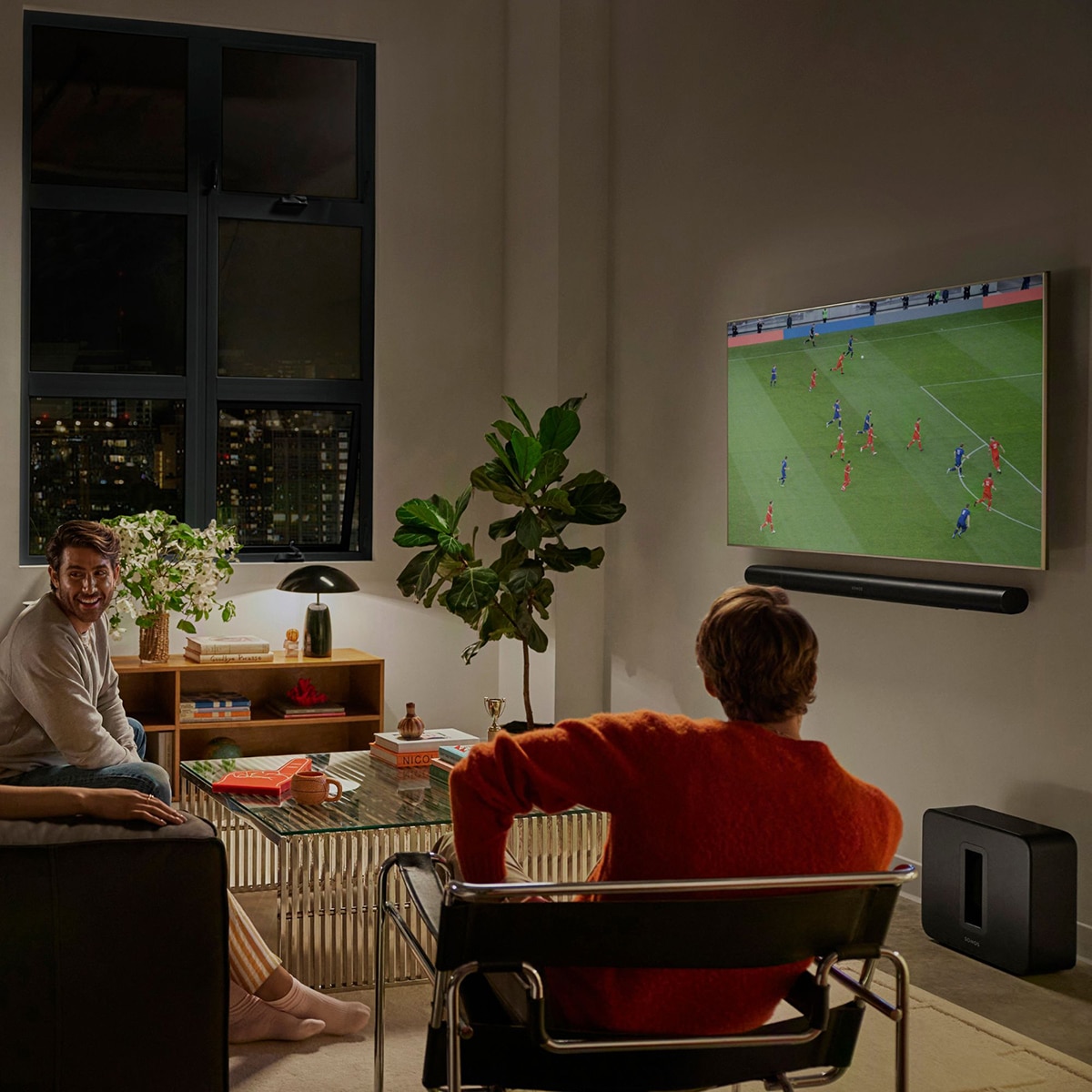 Barra de sonido Sonos Arc Ultra con sonido inmersivo 3D, tecnología Sound Motion y Dolby Atmos Negro-8