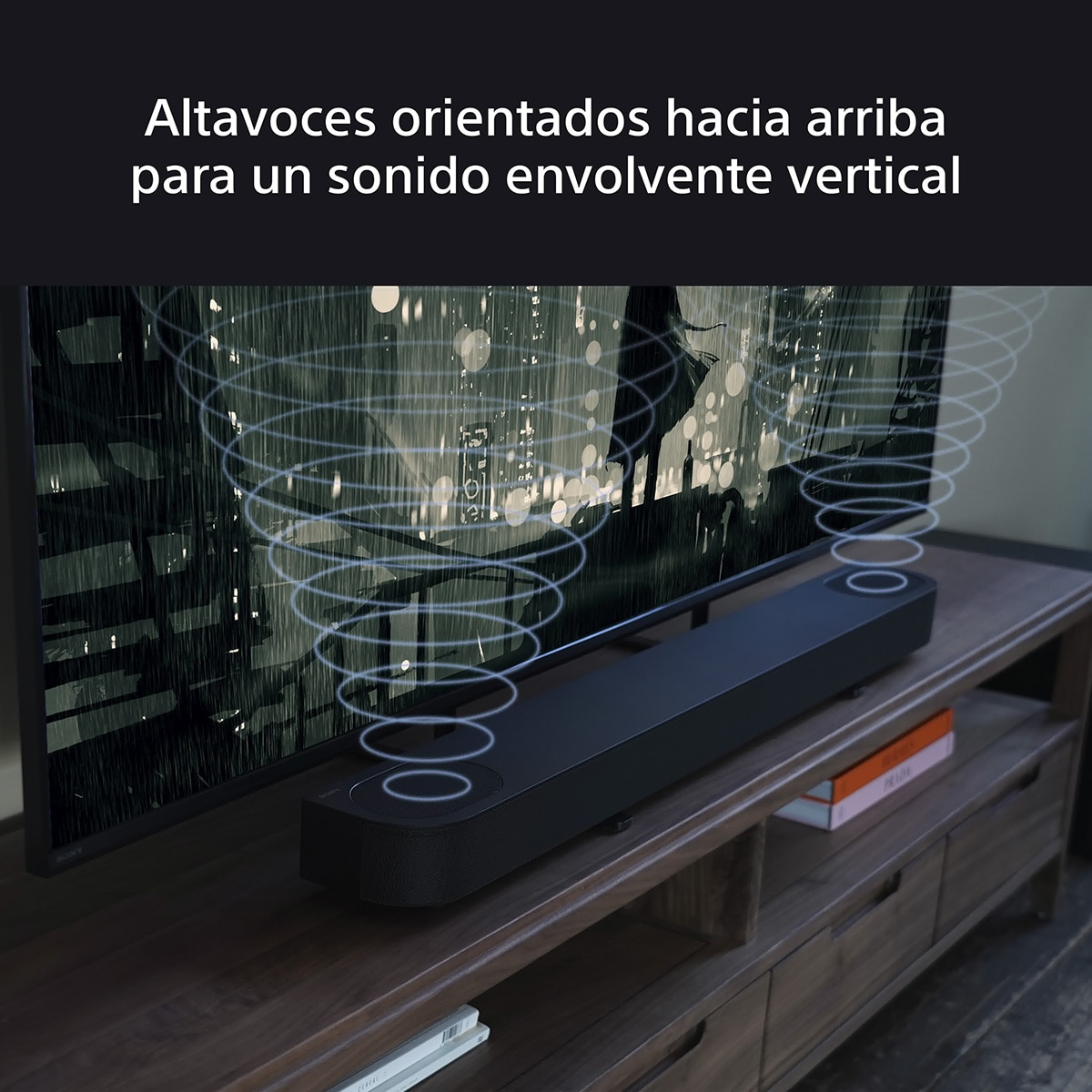 Barra de sonido Sony BRAVIA Theatre Bar 6, 3.1.2 canales, subwoofer inalámbrico, sonido cinematográfico Dolby Atmos y DTS:X, IA Voice Zoom3 Negro-4
