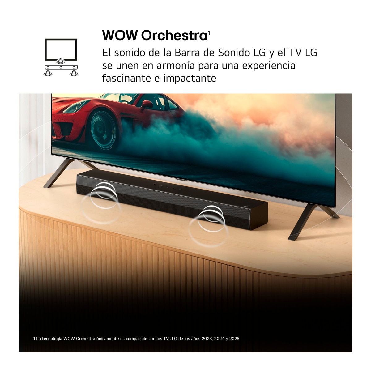 Barra de Sonido LG S20A, 2.0, 50W, Bluetooth 5.3, HDMI-ARC, compacta con doble woofer integrado, Dolby Digital, DTS Digital Surround, Negro Negro-5