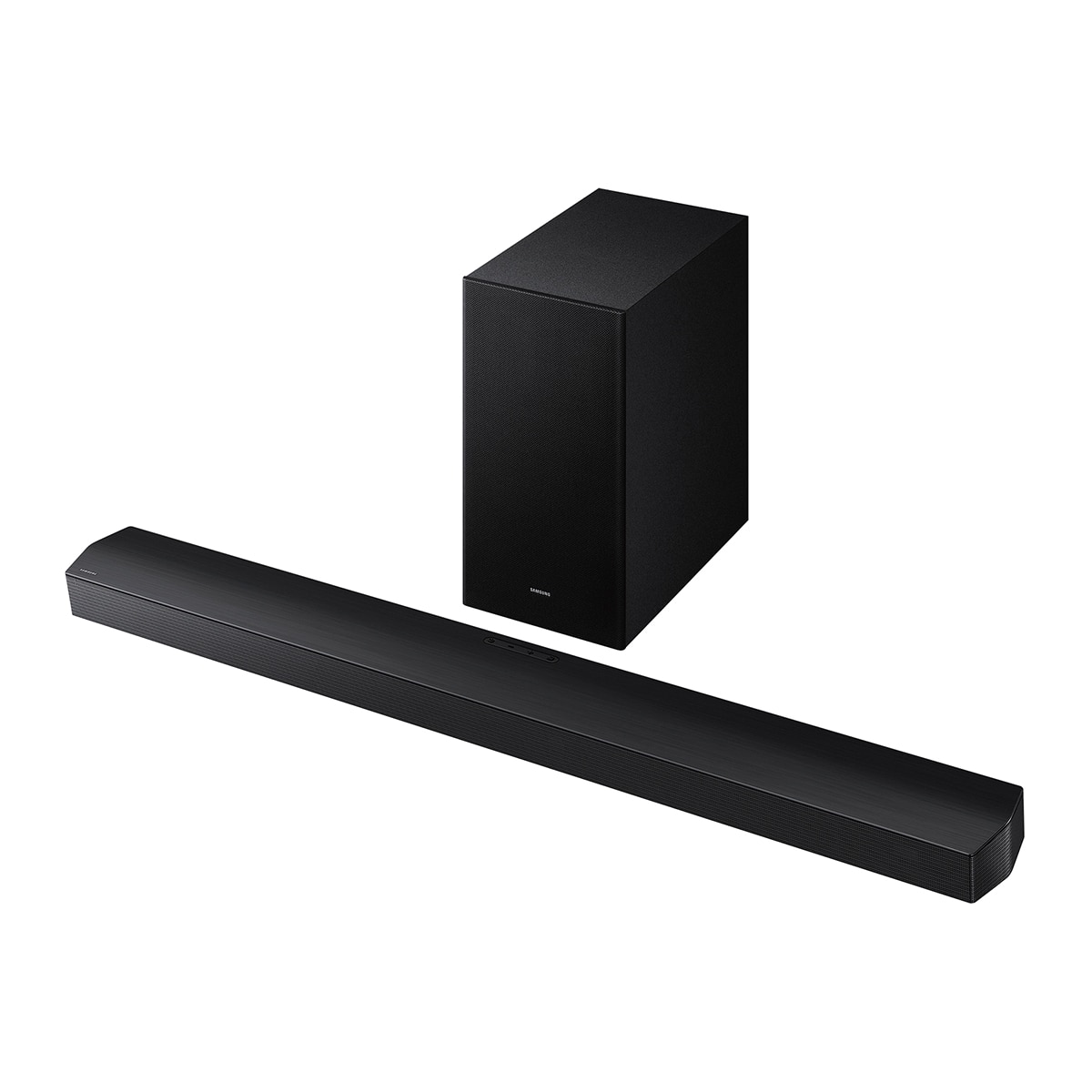 Samsung - Barra de sonido Samsung HW-B750F, Dolby 5.1 y DTS Virtual:X, DTS 5.1 con 6 altavoces, Q-Symphony, 400W, Subwoofer inalámbrico 6.5" 250W.