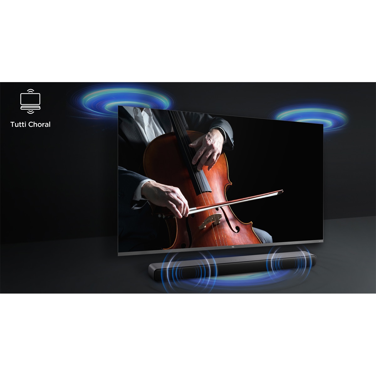 Barra de sonido TCL S55HE 2.1 canales Titanio-4
