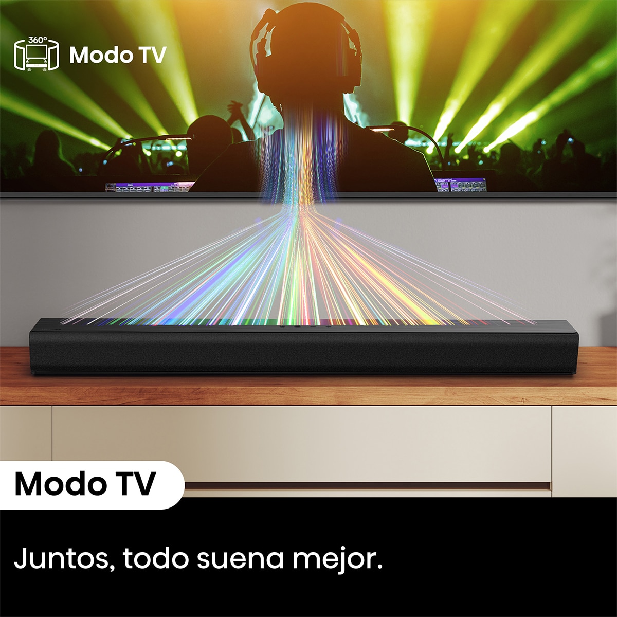 Barra de sonido Hisense HS1000, 2.0 120W Dolby Digital Plus Negro-8