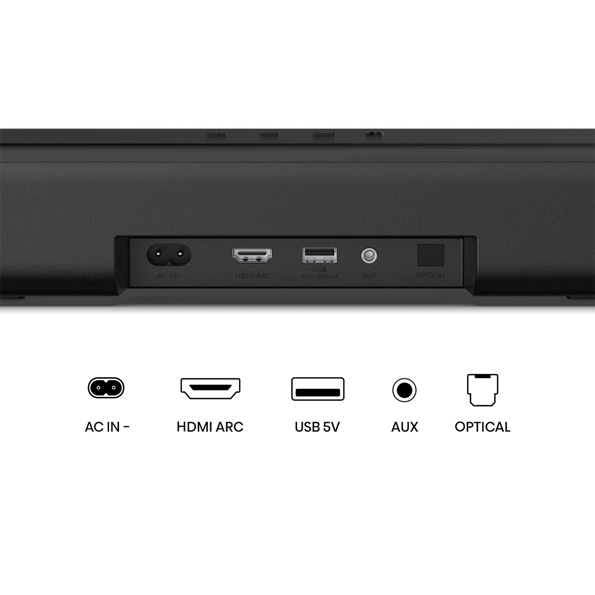 Barra de sonido Hisense HS1000, 2.0 120W Dolby Digital Plus Negro-12