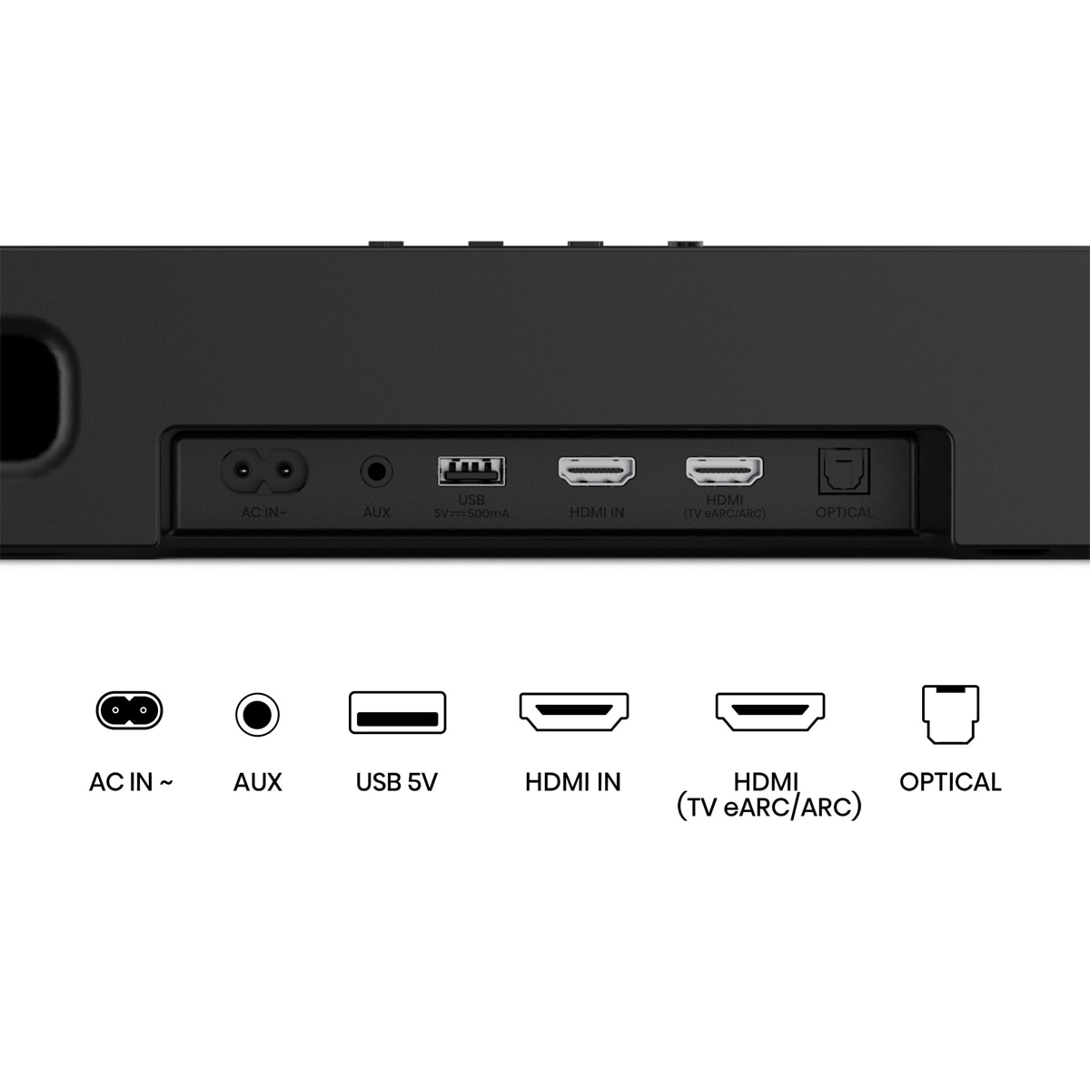 Barra de sonido Hisense AX3120Q, 3.1.2, 440W con subwoofer Negro-11